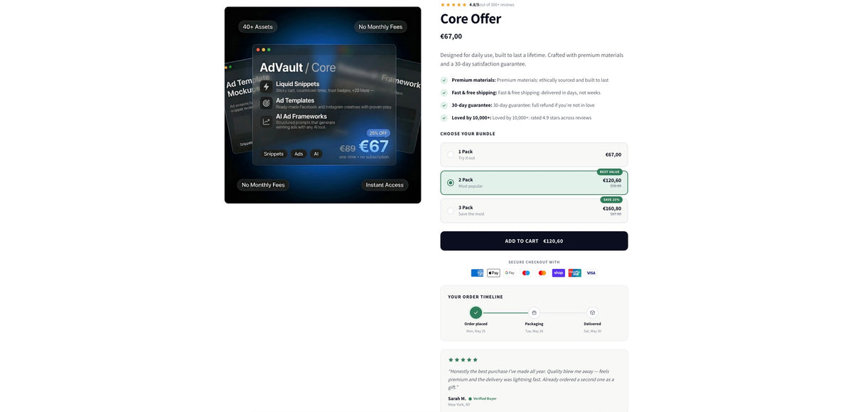 Product Page
