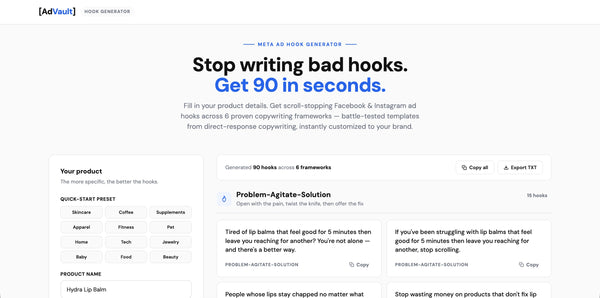 Hook Generator